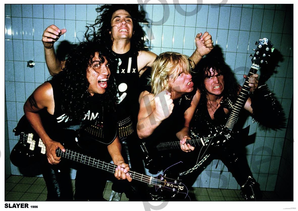 Image of Front Cover of Accessories - NEW/NEW - SLAYER, Poster (84.1cm x 59.4cm; ART314, UK ), ,  - 3914262C