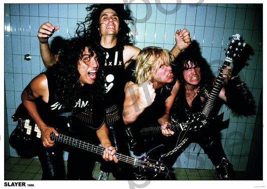 Image of Front Cover of Accessories - NEW/NEW - SLAYER, Poster (84.1cm x 59.4cm; ART314, UK ), ,  - 3914262C