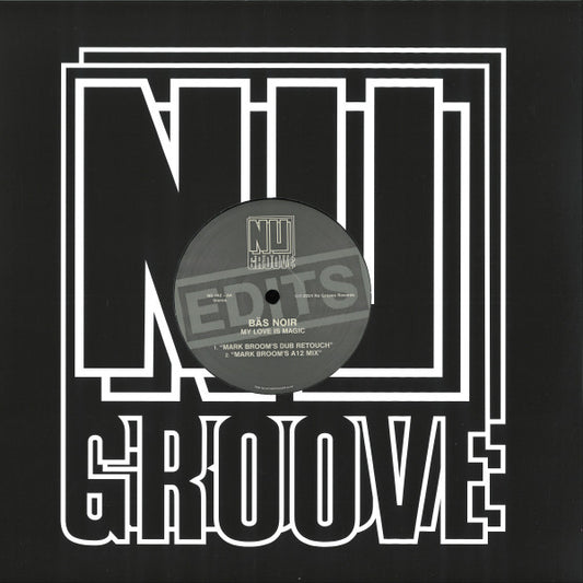 Image of Front Cover of 3924163E: 12" - B S NOIR, My Love Is Magic (Nu Groove Records; NG142, UK 2024, Company Sleeve) Strong VG+  EX/VG+