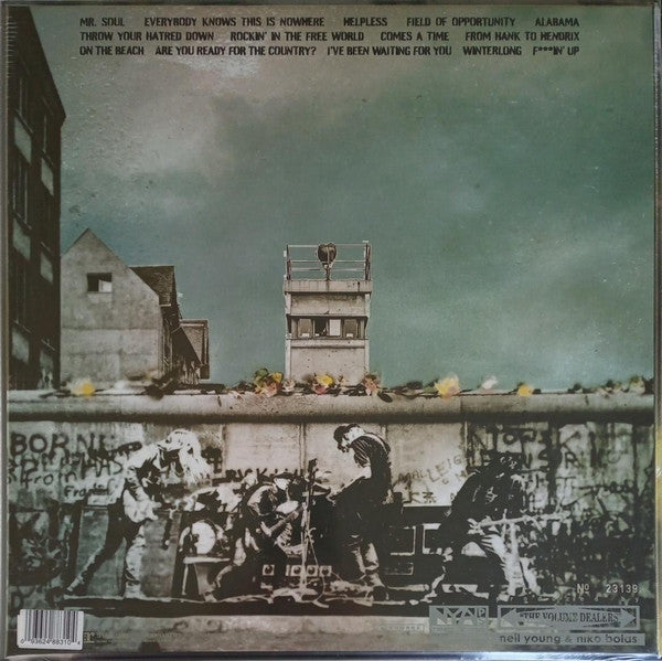 Image of Back Cover of 3944127S: 4xLP - NEIL YOUNG AND PROMISE OF THE REAL, Noise and Flowers (Reprise Records; 093624883104, Worldwide 2022, Box Set, Numbered Limited Deluxe Edition, 2 LPs, CD and Blu Ray) SEALED. No19097  VG+/VG+