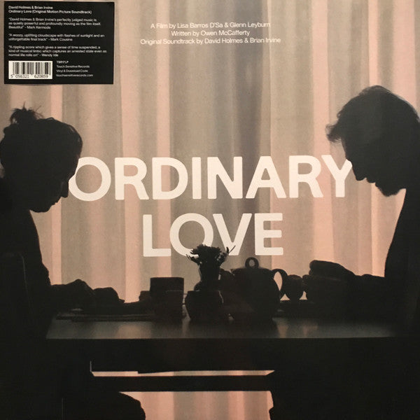 Image of Front Cover of 3944172S: LP - DAVID HOLMES & BRIAN IRVINE, Ordinary Love (Touch Sensitive Records; TSR17LP, Europe 2019) Opened Instore  VG+/VG+