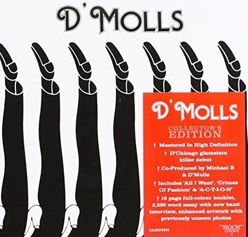 Image of Front Cover of 3934096E: CD - D' MOLLS, D'Molls (Rock Candy; CANDY347, UK 2018, Jewel Case)   VG+/VG+