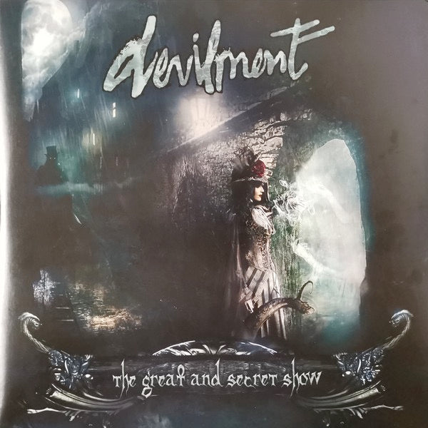 Image of Front Cover of 3914497C: LP - DEVILMENT, The Great And Secret Show (Nuclear Blast Entertainment; NB 3395-1, Europe 2014, Gatefold, 2 Inners)   VG+/VG+