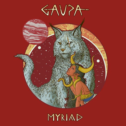 Image of Front Cover of 3914501C: LP - GAUPA, Myriad (Nuclear Blast; NB 6566-1, Germany 2022, Gatefold, Insert) Opened Instore, Minor dink top left corner sleeve  VG+/VG+