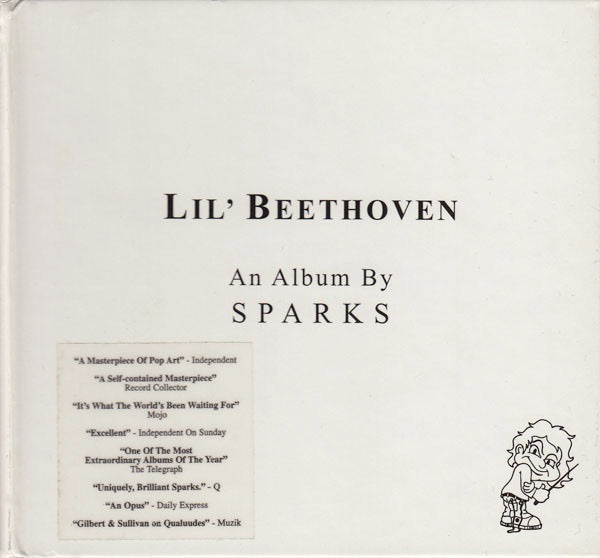 Image of Front Cover of 3934136E: CD - SPARKS, Lil' Beethoven (Lil' Beethoven Records; LILBCD1, UK 2002, Book Sleeve, Booklet)   EX/VG+