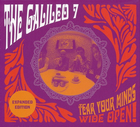 Image of Front Cover of 3934137E: CD - THE GALILEO 7, Tear Your Minds Wide Open (Damaged Goods ; DAMGOOD484CD, UK 2023, Digipak, Inner)   VG+/VG+