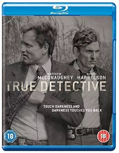 Image of Front Cover of 3934165E: 3xBlu-ray - MATTHEW MCCONAUGHEY, True Detective - Season 1 (HBO; , USA & Canada 2024, Slipcase, US import Region 1) Sealed  M/M