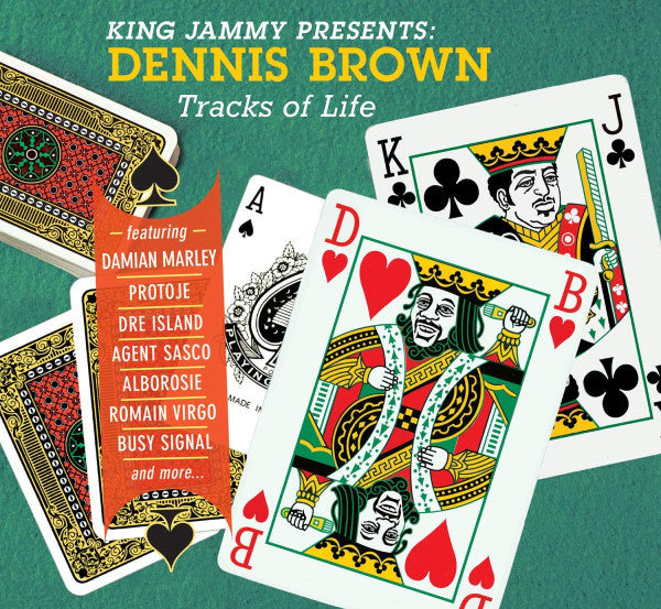 Image of Front Cover of 3954076S: CD - KING JAMMY PRESENTS DENNIS BROWN, Tracks Of Life (Greensleeves Records ; VPGS7054, UK 2018)   M/M