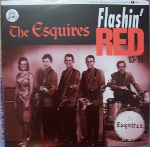 Image of Front Cover of 3914596C: CD - THE ESQUIRES, Flashin' Red (Bacchus Archives; BA04-2, US 1995 Reissue, Jewel Case)   VG/VG+