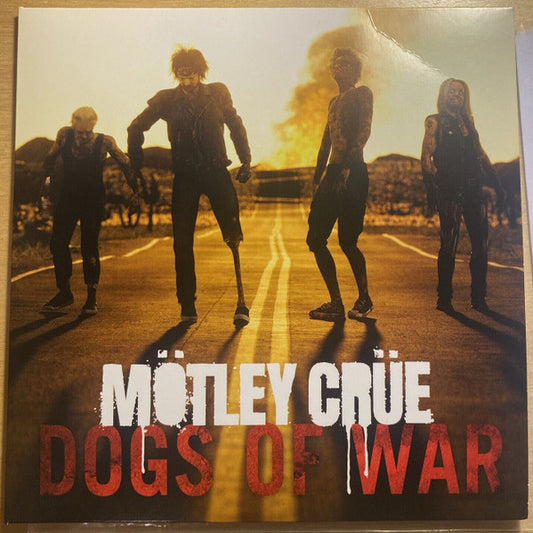 Image of Front Cover of 3924231E: 7" - M TLEY CR E, Dogs Of War / Dogs Of War (reversed) (Big Machine Records; 00843930110063, US 2024, Picture Sleeve, Yellow Translucent Vinyl) Limited Edition No 663/666  EX/EX