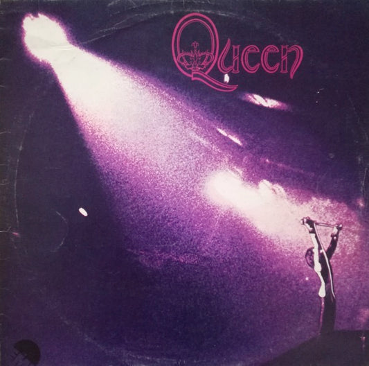 Image of Front Cover of LP - G+/VG - QUEEN, Queen (EMI; EMC 3006, UK 1973, Dick James credit on Side 1.), Ring Wear, Tape On Sleeve Corners,  - 1526187E