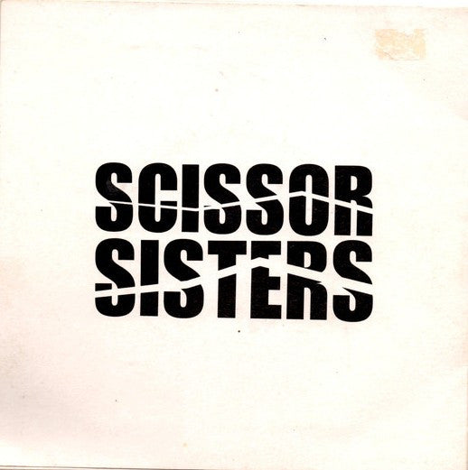 Image of Back Cover of 7" - VG/G+ - SCISSOR SISTERS, Laura / Laura (City Hi-Fi Vocal Mix) (Polydor ; SNIP2, UK 2003, Promo, Textured Sleeve, White Vinyl), Sleeve slightly discoloured. Vinyl has mostly light marks.,  - 3316290C