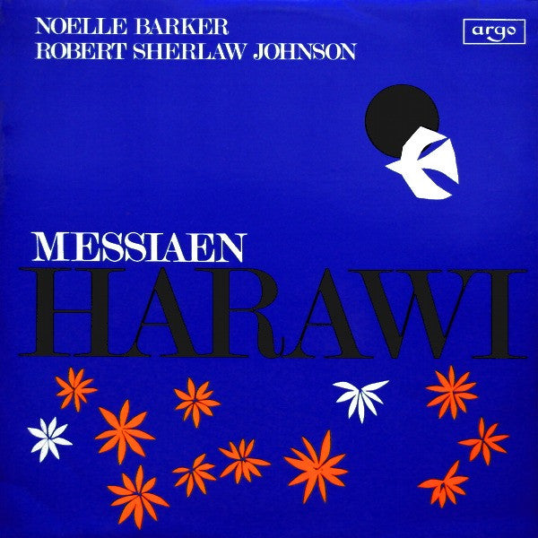 Image of Front Cover of 4024004E: LP - NOELLE BARKER, ROBERT SHERLAW JOHNSON, Messiaen: Harawi (Argo; ZRG 606, UK 1969)   VG+/VG+