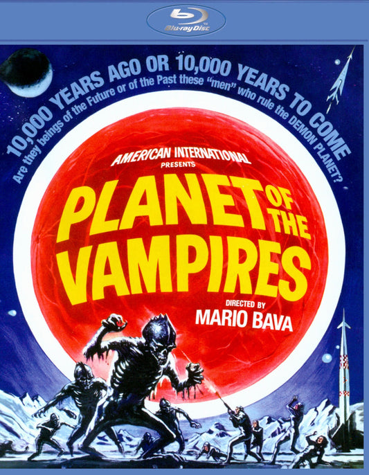 Image of Front Cover of 0835050E: Blu-Ray - MARIO BAVA, Planet of the Vampires (Kino Lorber; K1448, UK , Region A US Import)   VG+/VG+
