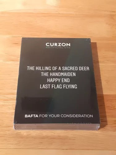 Image of Front Cover of 4034063E: 4xDVD - VARIOUS, Curzon Artificial Eye 2018 BAFA Box Set (Artificial Eye; , US 2018, Box Set)   VG+/VG+