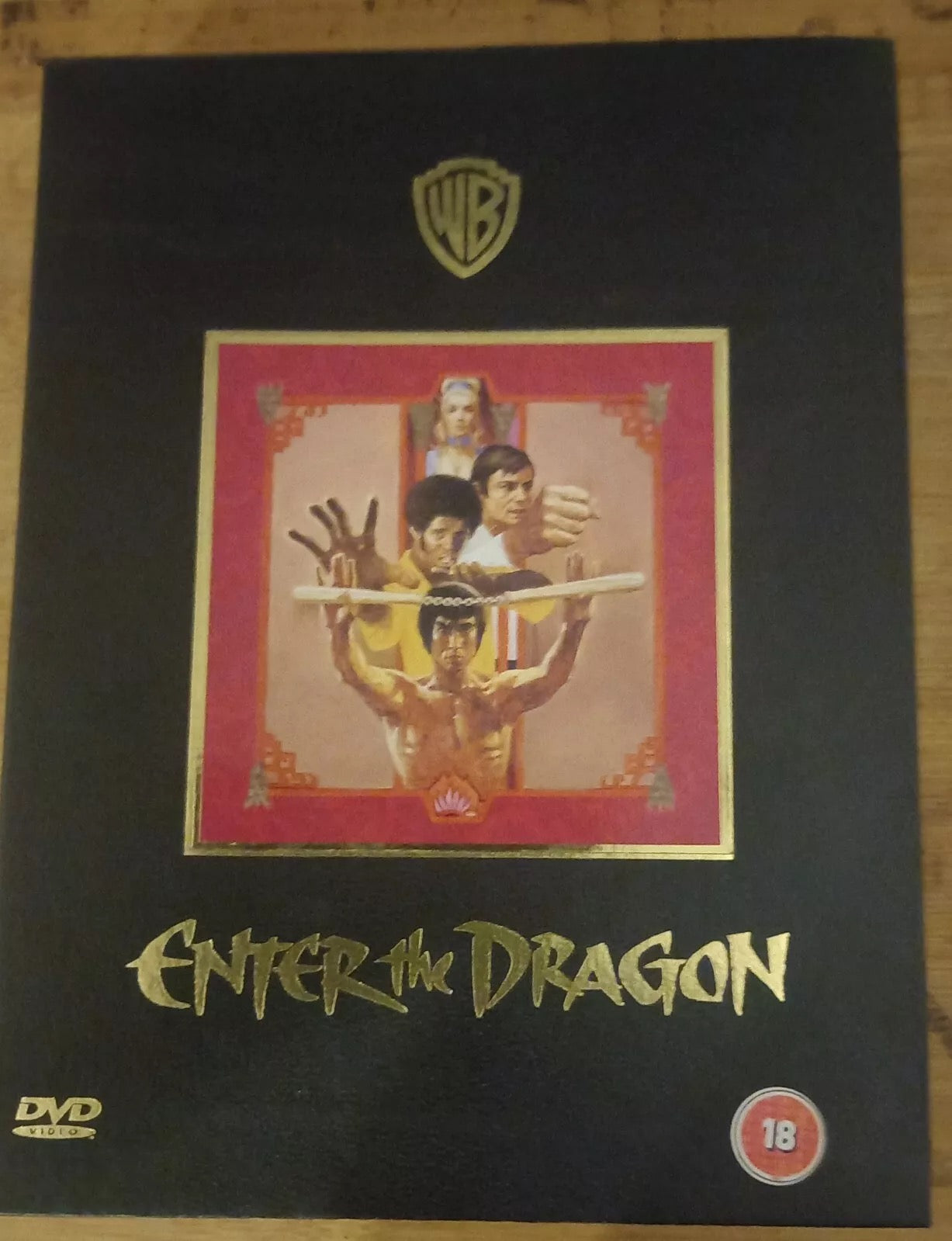 Image of Front Cover of 4034064E: 3xDVD - BRUCE LEE, Enter The Dragon - The Classic Collection (Warner Brothers ; , US , Box Set)   VG+/EX