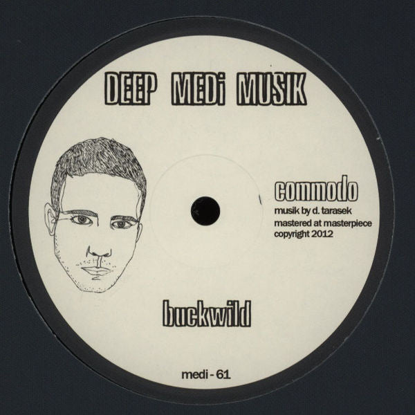 Image of Front Cover of 12" - /VG - COMMODO, Buckwild (Deep Medi Musik; medi-61, UK 2012), ,  - 2446162S