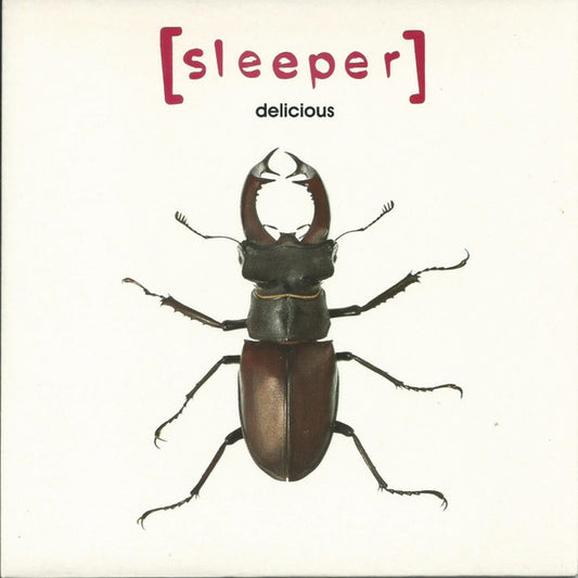 Image of Front Cover of 4014215C: 7" - SLEEPER, Delicious (Indolent Records; SLEEP 003, UK 1994, Picture Sleeve)   EX/VG+