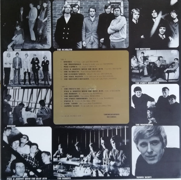 Image of Back Cover of 4024069E: LP - VARIOUS, Diggin' For Gold Vol 3 (Smorgasbord Records; EAT 3001, Sweden 1995, Insert)   VG/VG+