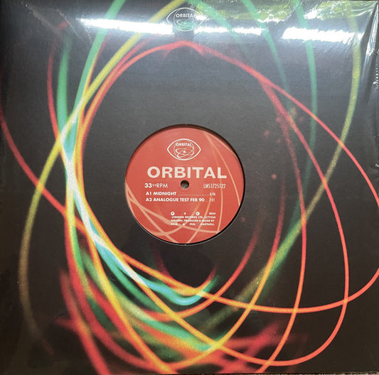 Image of Front Cover of 4044157S: 12" - ORBITAL, Midnight (London Music Stream; LMS1725122, UK 2024) Opened from sealed, still in shrinkwrap. Light mottling from storage.   VG+/VG+