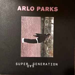 Image of Front Cover of 4024045E: 7" - ARLO PARKS, Super Sad Generation/ Paperbacks (Lewis Recordings; LEWIS1151, UK 2023 Reissue, Picture sleeve, Green Vinyl)   /VG+