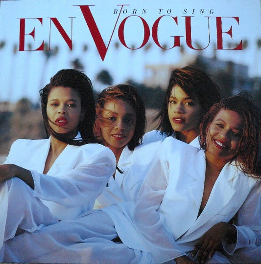 Image of Front Cover of 4014251C: LP - EN VOGUE, Born To Sing (Atlantic; 7567-82084-1, Europe 1990) Nice copy!  VG+/VG+