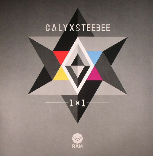 Image of Front Cover of 4044309S: 12" - CALYX & TEEBEE, 1 X 1 (RAM Records; RAMMLP25, UK 2016)   VG+/VG