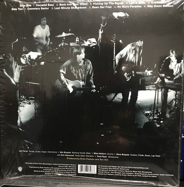 Image of Back Cover of 4044324S: LP - SON VOLT, Straightaways (Warner Bros. Records; 9 46518-2, US 2017 Reissue, 180 Gram Vinyl) Opened Instore, Still In Shrinkwrap  VG+/VG+