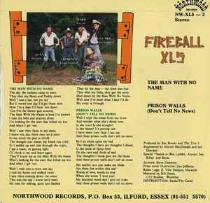 Image of Back Cover of 4014472C: 7" - FIREBALL XL5, The Man With No Name (Northwood Records; NW-XL5-2, UK 1984, Picture Sleeve)   VG/VG+
