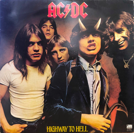 Image of Front Cover of LP - VG/G+ - AC/DC, Highway To Hell (Atlantic; K 50628, UK 1979), ,  - 2026264E