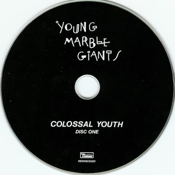 Image of Label Cover of 3xCD - VG+/VG+ - YOUNG MARBLE GIANTS, Colossal Youth & Collected Works (Domino; REWIGCD32X, UK 2007 Reissue, Card Sleeve, 3 Inners & Booklet), ,  - 4216586C