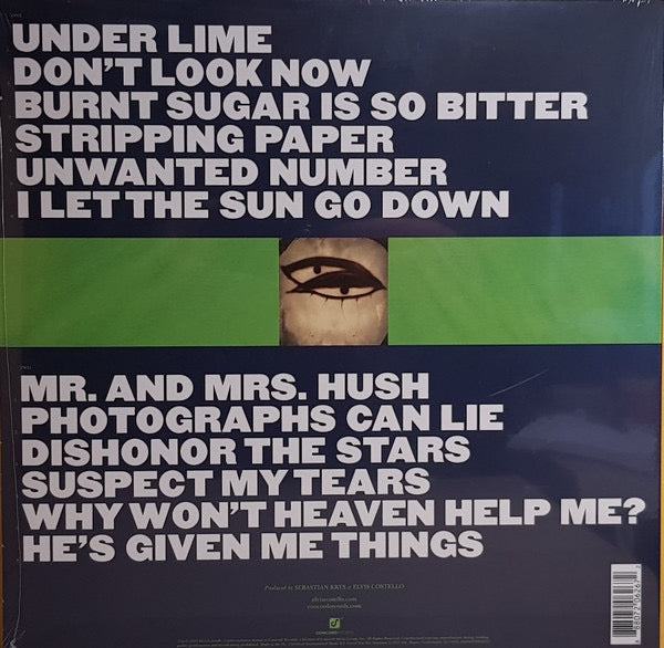 Image of Back Cover of 4114072C: LP - ELVIS COSTELLO & THE IMPOSTERS, Look Now (Concord Records; 00888072062672, Worldwide 2018, Inner)   VG+/VG+