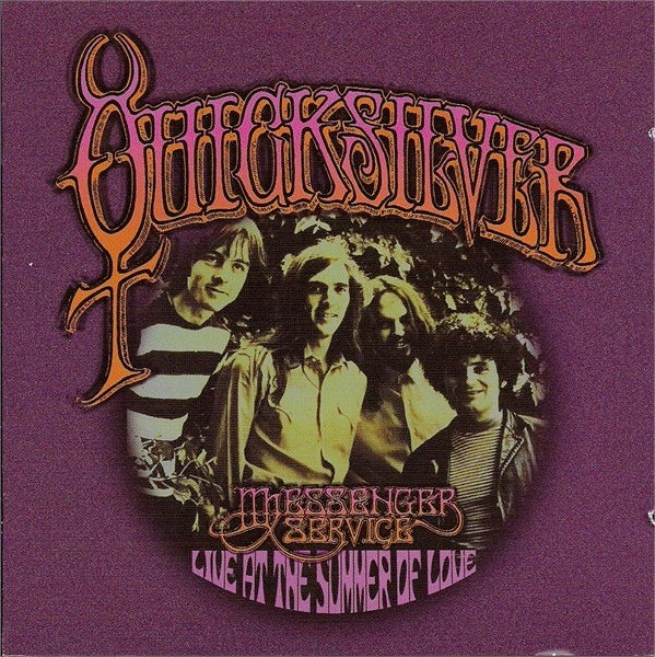 Image of Front Cover of 4114012C: 2xCD - QUICKSILVER MESSENGER SERVICE, Live At The Summer Of Love (Floating World; FLOATD6105, UK 2011 Reissue, Double CD Case)   VG+/VG+