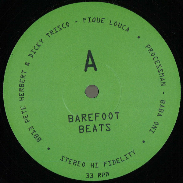 Image of Front Cover of 4124078E: 12" - VARIOUS, Barefoot Beats 13 (Barefoot Beats; BB13, UK 2023, Die Cut Sleeve)   EX/EX