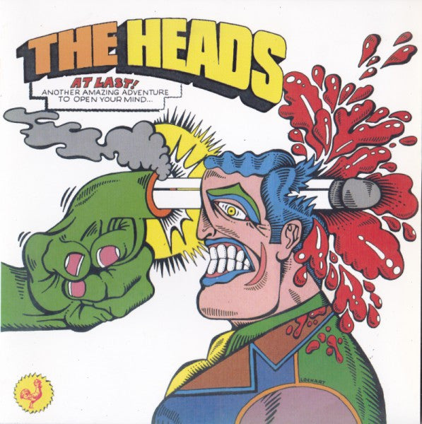 Image of Front Cover of 4054111S: CD - THE HEADS, At Last! (Rooster Rock; ROOSTER 003, UK 2002, Card Sleeve, Inner)   VG+/VG+