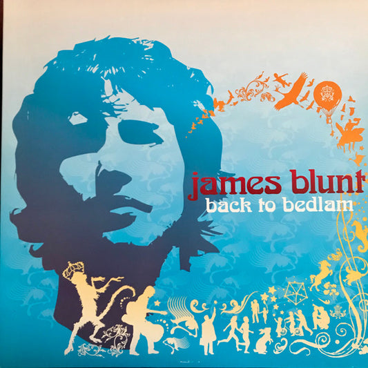 Image of Front Cover of 4144028S: LP - JAMES BLUNT, Back To Bedlam (Atlantic; RI 73396, US 2006, Pasteback Sleeve, Insert) Sleeve is intact and sturdy with light marks and corner bumps. Very light corner wear to insert. Clean disc.  VG/VG+