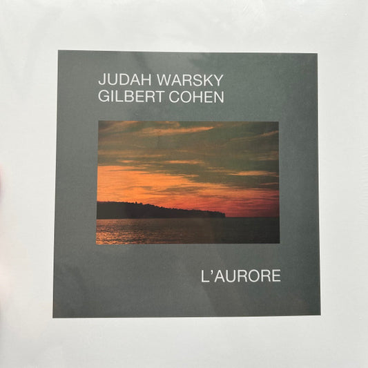 Image of Front Cover of 4124090E: LP - JUDAH WARSKY, GILBERT COHEN, L'Aurore (Versatile Records; VER LP 44, France 2022)   VG+/VG+