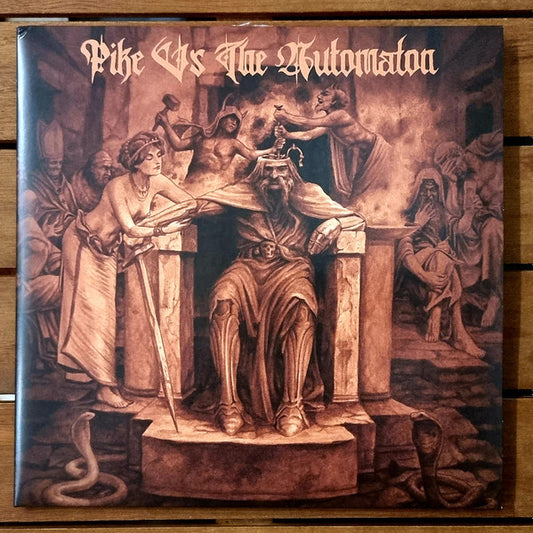 Image of Front Cover of 4144077S: 2xLP - PIKE VS THE AUTOMATON, Pike Vs The Automaton (eOne; EOM-LP-46560, US 2022, Gatefold, 2 Inners, Brown/Blue Galaxy 180 Gram Vinyl)   VG+/VG+