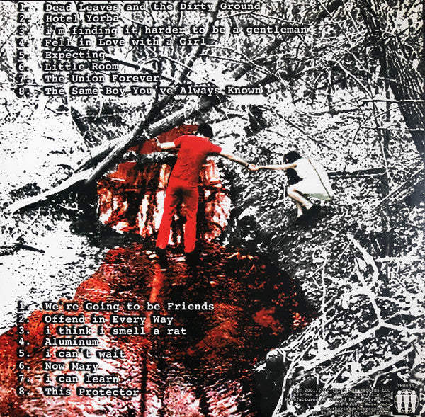 Image of Back Cover of 4745250S: LP - THE WHITE STRIPES, White Blood Cells (Third Man Records; TMR 033, US 2014 Reissue, Insert, 180 Gram Vinyl) Hairlines  VG+/VG