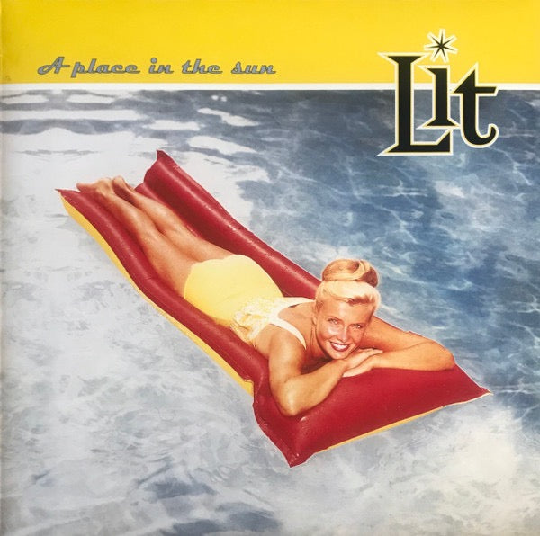 Image of Front Cover of 4114160C: LP - LIT, A Place In The Sun (RCA; 19439734451, Europe 2000s Reissue, Inner, White Vinyl)   VG+/VG