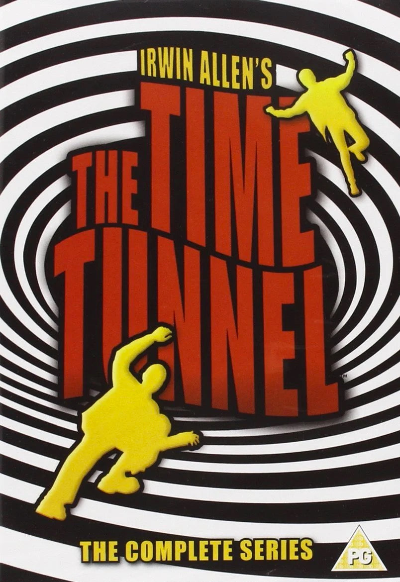 Image of Front Cover of 4054131S: 9xDVD - THE TIME TUNNEL, The Complete Series (Revelation; PAR61568, Europe 2011, DVD Box Set, Unaired Pilots, Behind the scenes Home movies)   VG+/VG+