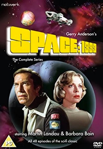 Image of Front Cover of 4054136S: 12xDVD - GERRY ANDERSON SPACE 1999, Complete Series (Network; 7954804, UK 2017, DVD Box Set, All 48 episodes)   VG+/VG+