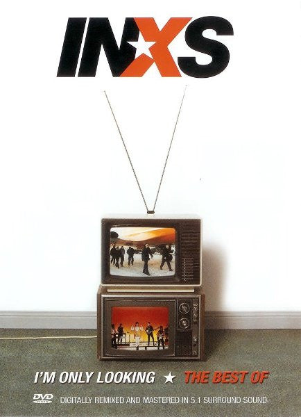 Image of Front Cover of 4054139S: 2xDVD - INXS, I'm Only Looking - The Best Of (Mercury; 602498670484, Europe 2004, Card Slipcase, Booklet, Remastered in 5.1 Surround Sound)   VG+/VG+