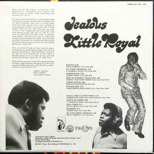 Image of Back Cover of 4124186E: LP - LITTLE ROYAL, Jealous (Tri-Us; KS 1145-498, US 1972) Marks on disc. Cover in shrinkwrap (opened).  EX/VG