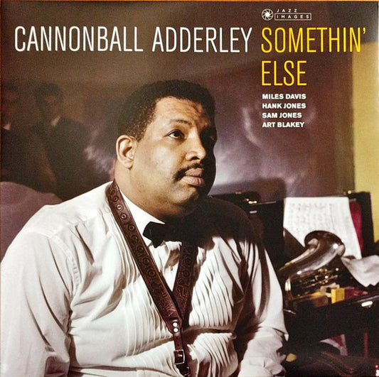Image of Front Cover of LP - VG/VG+ - CANNONBALL ADDERLEY, Somethin' Else (Jazz Images; 37033, Europe 2017, Gatefold), Strong VG+, small corner bumps to sleeve.,  - 2226123E