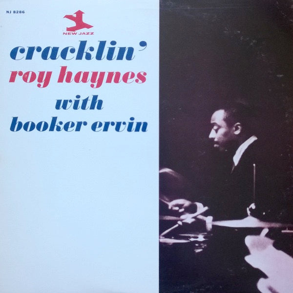 Image of Front Cover of 4114259C: LP - ROY HAYNES WITH BOOKER ERVIN, Cracklin' (Wave Jazz Classics; WJC-8286, Japan 1990 Reissue, Insert, Stereo) Sleeve has some ring wear with stickered plastic outer (ripped)  VG/G+