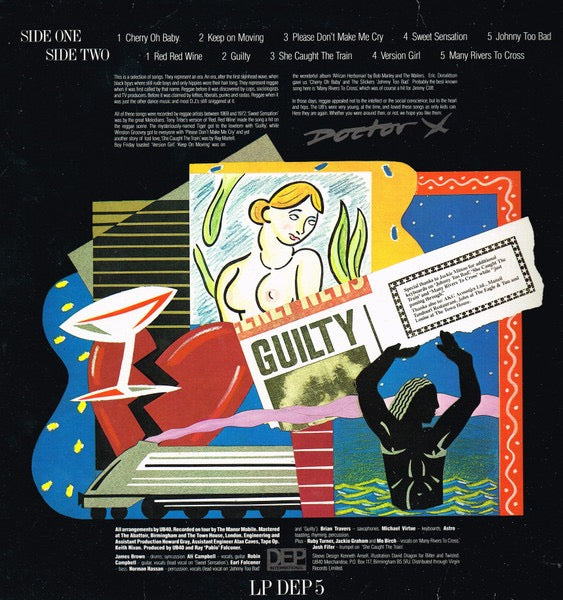 Image of Back Cover of LP - VG/VG - UB40, Labour Of Love (DEP International; LP DEP 5, UK 1983), Light marks only,  - 3316398C