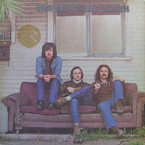 Image of Front Cover of LP - VG/G+ - CROSBY, STILLS & NASH, Crosby, Stills & Nash (Atlantic Plum & Orange; 588189, UK 1969, Textured Gatefold Sleeve, No Insert, NO MCPS under copright control at bottom of label.), Light marks only, Edge wear to sleeve,  - 4016264C