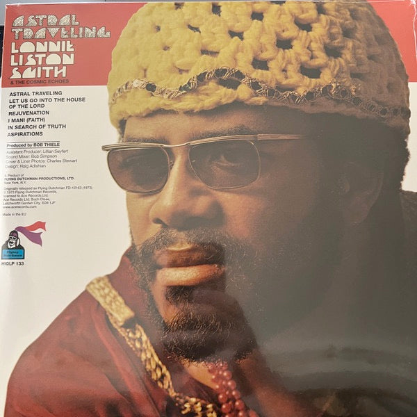 Image of Back Cover of 4114387C: LP - LONNIE LISTON SMITH & THE COSMIC ECHOES, Astral Traveling (Flying Dutchman; HIQLP 133, UK 2024, Gatefold)   NEW/NEW