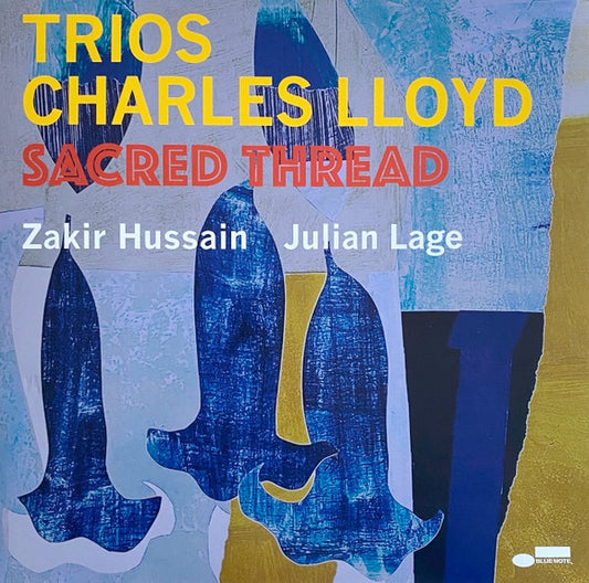 Image of Front Cover of 4914288C: LP - CHARLES LLOYD, Trios: Sacred Thread (Blue Note; B003499201, 	Worldwide 2022, Gatefold)   NEW/NEW